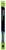 Scrubblade Windshield Wiper Blade CBG1800 Shadeblade; 18 Inch Length; Single Blade; Gnarly Green; Standard; Ceramic Coated Silicone Blade; With Adapters