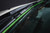 Scrubblade Windshield Wiper Blade CBG1800 Shadeblade; 18 Inch Length; Single Blade; Gnarly Green; Standard; Ceramic Coated Silicone Blade; With Adapters