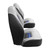 WISE Seating Boat Seat 3303-1880 Pro Angler Tour; Passenger Seat; Bucket Seat; Non-Adjustable; Non-Foldable; Charcoal/Marble And Blueberry; Foam Padding/Vinyl Cover; Without Headrest; With 8WD11 Piano Hinge