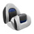 WISE Seating Boat Seat 3303-1880 Pro Angler Tour; Passenger Seat; Bucket Seat; Non-Adjustable; Non-Foldable; Charcoal/Marble And Blueberry; Foam Padding/Vinyl Cover; Without Headrest; With 8WD11 Piano Hinge