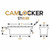 Camlocker Tool Box HD S71 RLMB Heavy Duty; Crossover With Rails; Single Lid; Diamond Tread; Matte Black; Aluminum