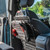 Fits 2021-2025 Ford Bronco BuiltRight Industries Molle Cargo Panel 111023 Seat Back Mount; Screw On; Powder Coated; Textured Black; Steel