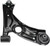 Durable Black Control Arm w/ Ball Joint | Direct OE Replacement for Chevrolet Sonic