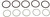 Help By Dorman Carburetor Fuel Inlet Gasket 55143 0.791 Inch/0.875 Inch Inside Diameter; Nylon And Steel; Assortment Of 10
