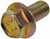 Dorman Bolt 981-521D AutoGrade; M10-1.50 Thread Size; 20 Millimeter Length; Hex Head; Zinc Plated; Steel; Pack Of 4; Clamshell Package
