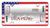 Chrome USA Flag License Plate Frame | Die Cast Zinc | Patriotism Symbol