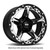 Grid Wheels GD04 | 20x9 -12 Offset Matte Black Wheel | 6x135/6x139.7 Bolt Patterns | TPMS Compatible