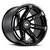 Grid Wheels GD12 20x9 Wheel | Gloss Black With Milled Accents, 1 Piece Aluminum, Slick Design