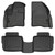 Ultimate Molded Fit Black Rubber Floor Liners|2010-2019 Ford Taurus