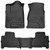 Custom Fit Black Floor Liners | Husky WeatherBeater | Molded Fit for 2015-2020 Chevrolet Tahoe, GMC Yukon
