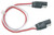 Hopkins 12" Trailer Wiring Extension | Flexible 2-Pole Flat Plug | Corrosion Resistant, SAE Compliant