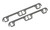 Hedman Hedders Exhaust Header Gasket 27850 For Use With AMC 304/401 Enginges; Dog Leg Port Shape; Set of 2
