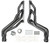 Hedman Hedders Exhaust Header 69440 Chassis Exit; 1-5/8 Inch Diameter Primary Tubes; 3 Inch Diameter Collectors; For Off-Road Use Only; Natural Steel