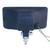 Hella Driving/Fog Light 005700421 Driving/Fog Light; XXR 550 Series; Halogen Bulb; H3 Halogen Clear Bulb; 3.78 X 7.67 Inch Rectangular; 55 Watt; Fog Beam; Amber Lens; Chrome ABS Housing; Universal Stud Mount; Single Light With Bulb/Mounting Hardware