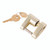 Husky Towing Trailer Coupler Lock | Secure Pad Lock Style | Weather-Resistant Brass | Easy Installation