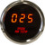 Enhance Interior Monitoring | Digital LED Air Temperature Gauge, 0-250°F, 2-1/16 Inch, Black Face/Chrome Bezel