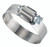 Ideal Division Hose Clamp 5028051 HyGear 50 Series; 1-5/16 Inch To 2-1/4 Inch Clamping Range; Worm Gear Style; Stainless Steel; Single