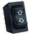 Upgrade Your RV with High Current Momentary-On/Off Switch | Durable Nylon | 40A/12V | JR Products