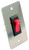 JR Products Multi Purpose Switch | Single Pole Rocker w/ Chrome Faceplate | High Quality | RV & Outdoor Use | UL/CSA/TUV/CQC Approved