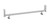 Heavy Duty Aluminum Cross Bar | For Holman HD Aluminum Rack 4A821 | Easy Installation