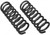 Moog Chassis Coil Spring 6312 OE Replacement; Set of 2; Constant Rate Springs