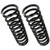 Moog Chassis Coil Spring 6312 OE Replacement; Set of 2; Constant Rate Springs