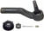 Enhance Steering Stability with Moog Chassis Tie Rod End | Greaseable Male Type | Long Lasting with Metal Gusher Bearing