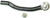 Moog Chassis Tie Rod End ES3716 OE Replacement