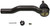 Moog Tie Rod End for 2007-2015 Lincoln MKX, Ford Edge | Problem Solver with Greaseable Design