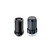 McGard SplineDrive Lug Nuts & Wheel Locks | Wheel Installation Kit for Alloy Wheels | Chrome Plated | 60 Degree Conical | 14x1.5 | Set of 20 Black Lug Nuts & 4 Wheel Locks