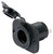 Marinco SeaLink Power Port Socket | 12V, 15A, Watertight, Black, Twist-Lock, Rear Install