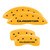 Ultimate Yellow MGP Caliper Cover | Set of 4 | Gladiator Logo | Aluminum