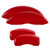 Enhance Your Tesla S | 2017-2023 With MGP Red Caliper Covers | Set of 4