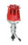 MSD Distributor for Ford 351W | Pro-Billet, Magnetic Trigger, Mechanical Advance, Iron Gear, Red Cap | Easy Mechanical Advance Adjustment, Precision Signal Stability, Durable Construction