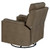 Luxurious Thomas Payne Grummond Swivel Recliner | RV Furniture | Easy Clean PolyHyde Fabric | High-Density Foam | 5-Year Warranty