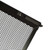 Black Aluminum Screen Defender | Fits Lippert Entry Doors | Mesh Design | Protects From Pets | 24-1/2 Inch