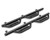 N-Fab RS Series Nerf Bar | Black 2 Inch | Dodge Ram 2500 3500 1500 | Rocker Panel Mount