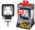 Optronics Opti-Brite Flood Beam Work Light | Compact 2.75" Square Design with 600 Lumen Output
