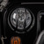 Fits 2007-2018 Jeep Wrangler JK Rugged Ridge Headlight Guard 11230.13 Elite; Pivotal Euro Style; Black; Aluminum; Set of 2