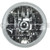 Oracle Lighting Headlight Assembly 6905-001 LED Bulb; Sealed Beam; H6024 LED; White Halo; 7 Inch Round; Chrome Housing; Single