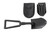 Ultimate Folding Shovel | Heavy-Duty Steel | Serrated Edge | Military Style | 22.75 Inch Extended