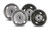 Upgrade Your Ford F-350 Super Duty | 17 Inch Wheel Simulator Set | Polished Stainless Steel | Heavy-Duty Look | Easy Installation