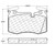Mini Cooper 2007-2013 | Stop Tech Power Slot Brake Pads - Set Of 4 | Semi-Metallic D1403