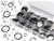 Ultimate Steel Snap Ring Assortment | 300 Pieces Packed in Re-Sealable Case