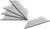 Performance Tool Utility Knife Blade W744 Fits Standard Utility Knives; Set Of 5