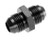 Race-Ready -10 AN Male Union Straight Coupler Fitting | Aluminum Black by Redhorse Performance