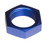 High Performance -6 AN Blue Aluminum Tube End Fitting Nut Set Of 2 | RHP 924 Series