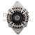 Remy International Alternator/Generator 13282 Alternator/Generator; Premium Remanufactured; OE Replacement; Alternator; 6 Millimeter x 1.0 Positive Battery Output Terminal; Internal Fan; Model MIIIA56G; 63.4 Millimeter Nominal Pulley Diameter