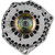 Premium Remanufactured 145 Amp Alternator | OE Replacement DRII44M Model | Internal Fan | 6 Groove Serpentine Belt Pulley