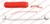 Rancho Shock Absorber RS55227 RS5000X; Nitrogen Gas Charged; Limited Lifetime Warranty; Non Adjustable Valving; With Shock Boots; White Shock Body With Red Shock Boots; Single; Also Use RS5227